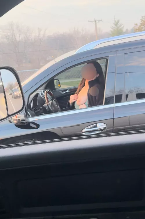 Stuck in traffic….