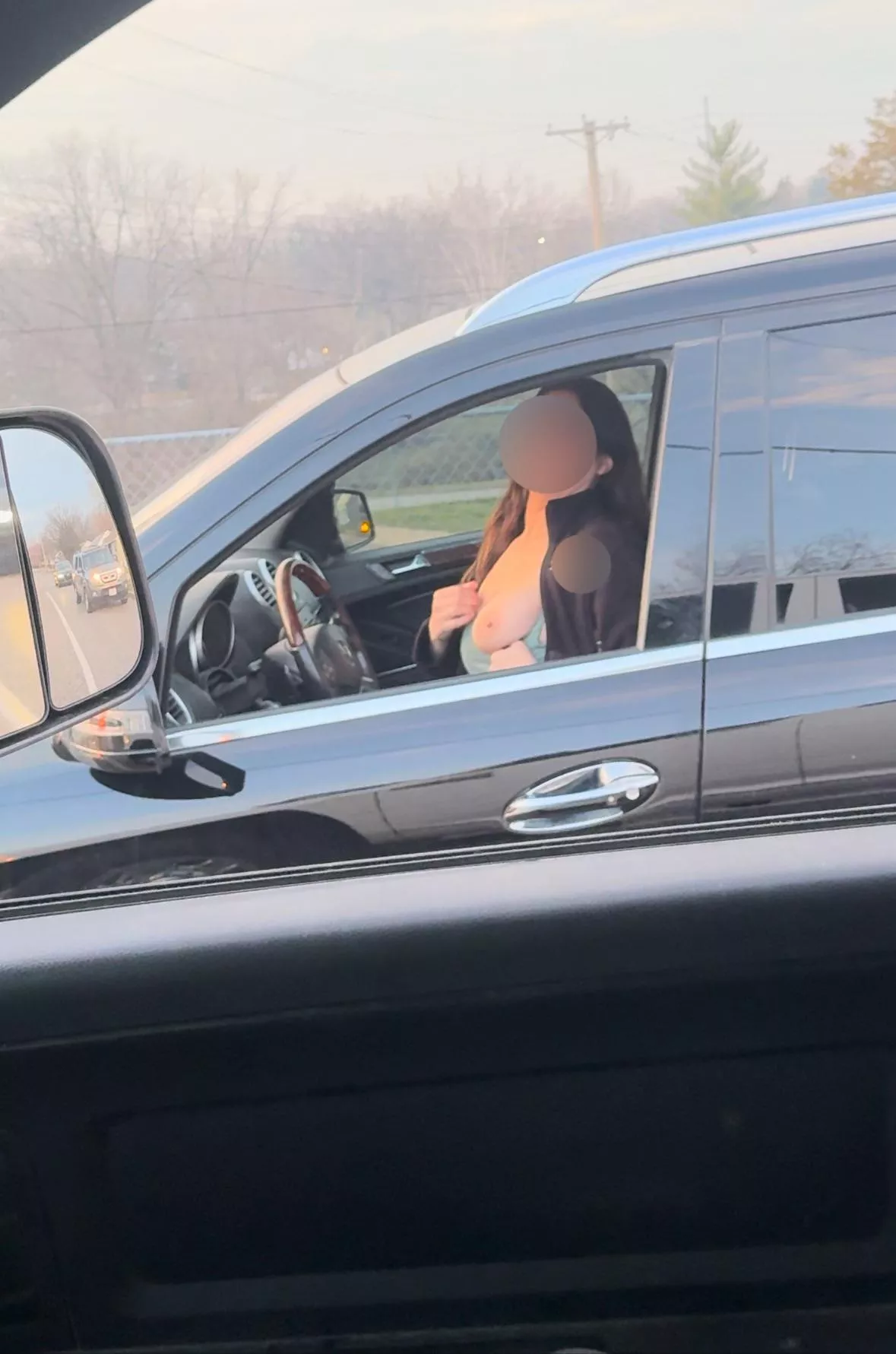 Stuck in traffic….