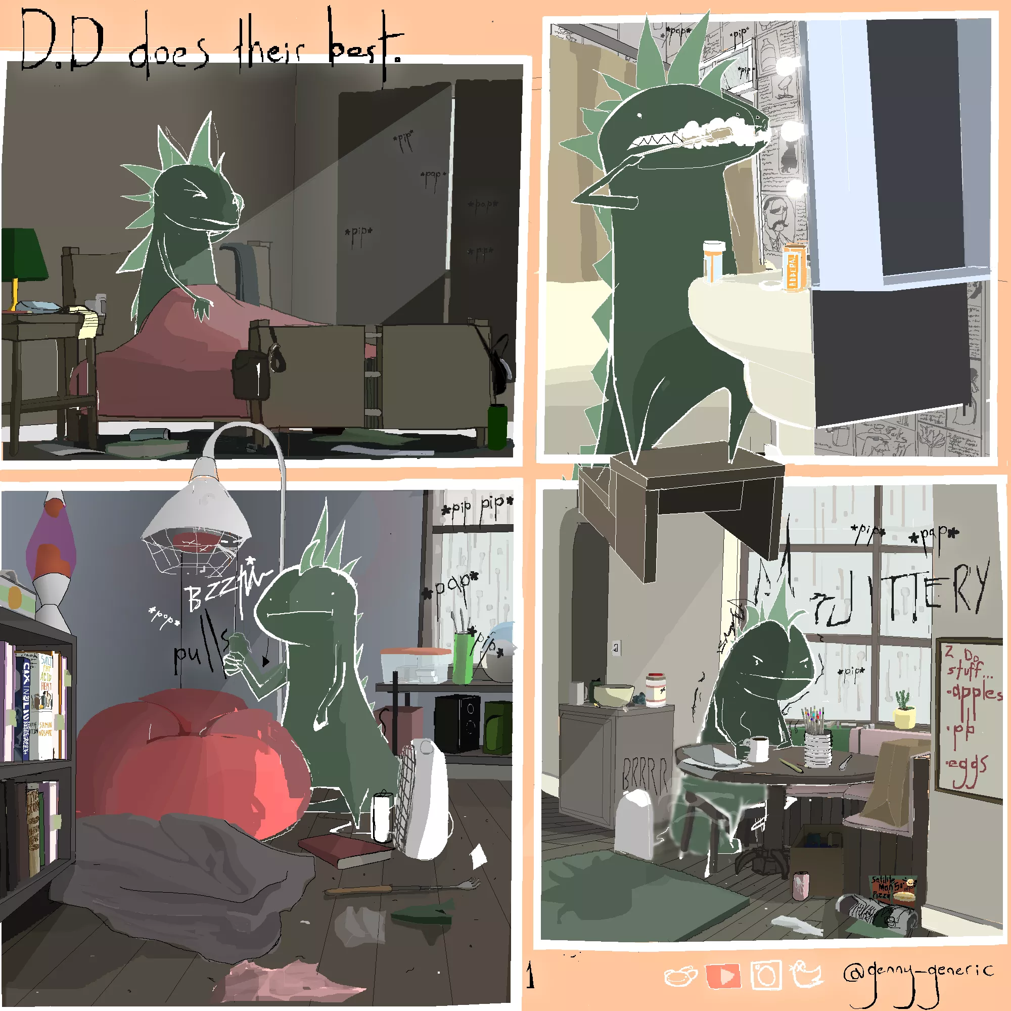 the backup jitters....