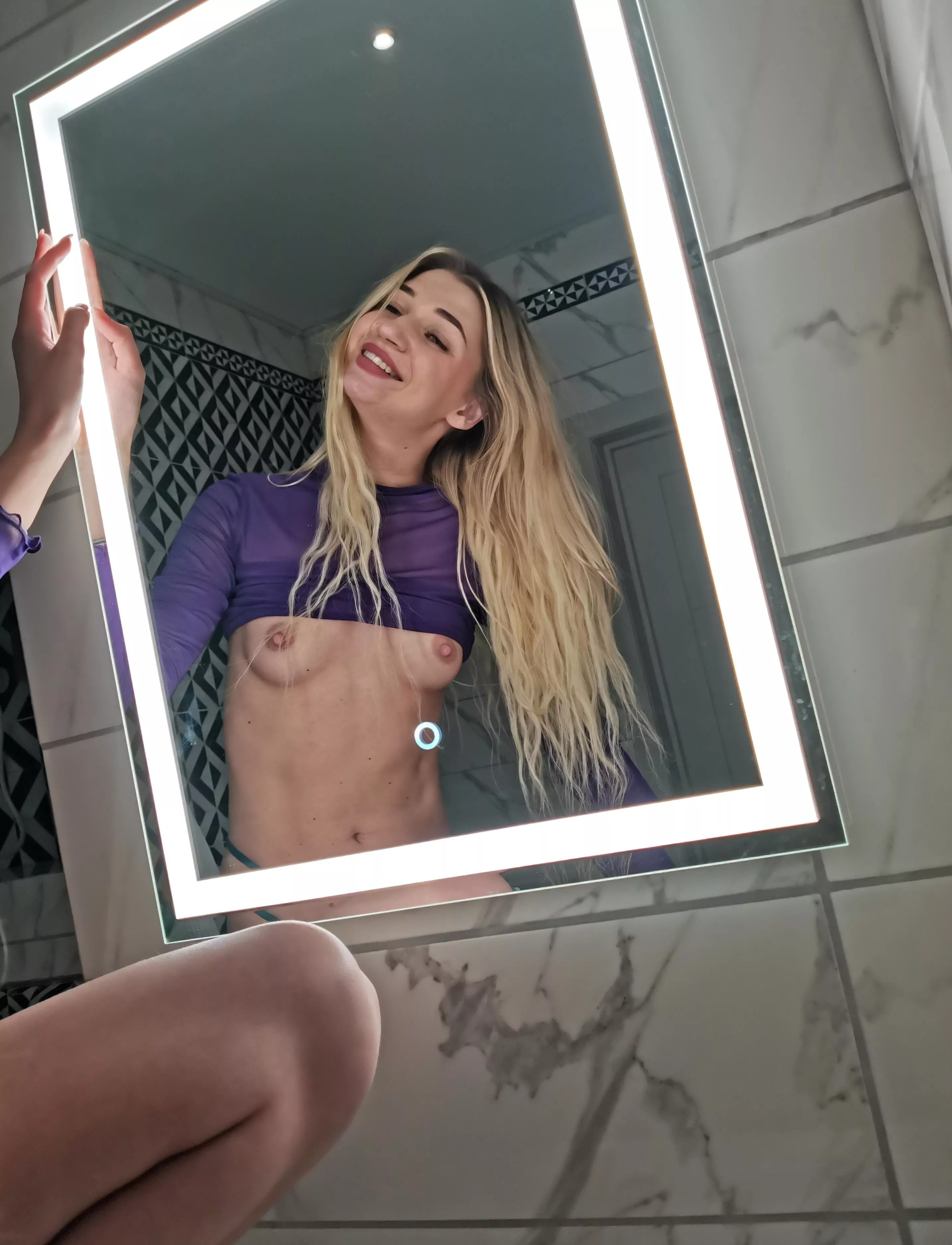 The mirror said that a lot of older guys want me