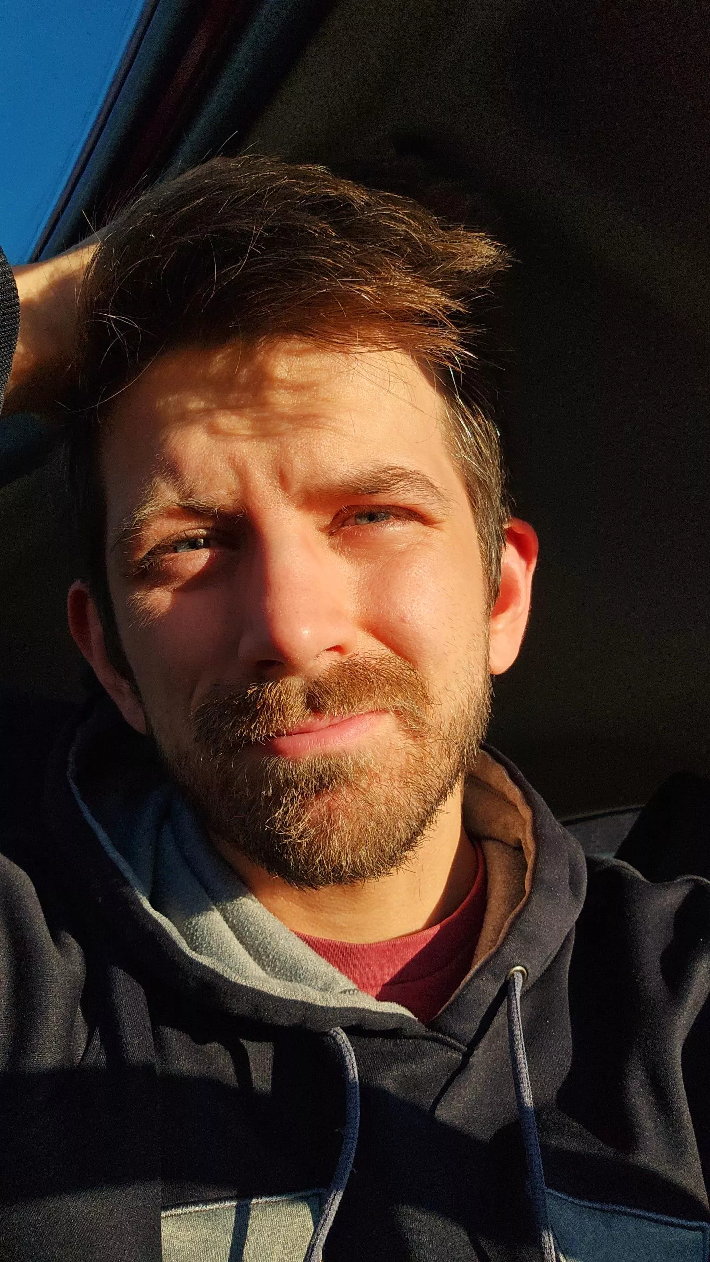 The sun's to bright someone come be my shade