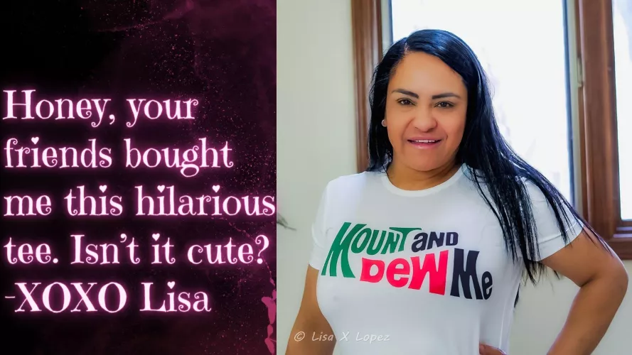 They got me this tee because I'm a little sweet and keep them up all night...