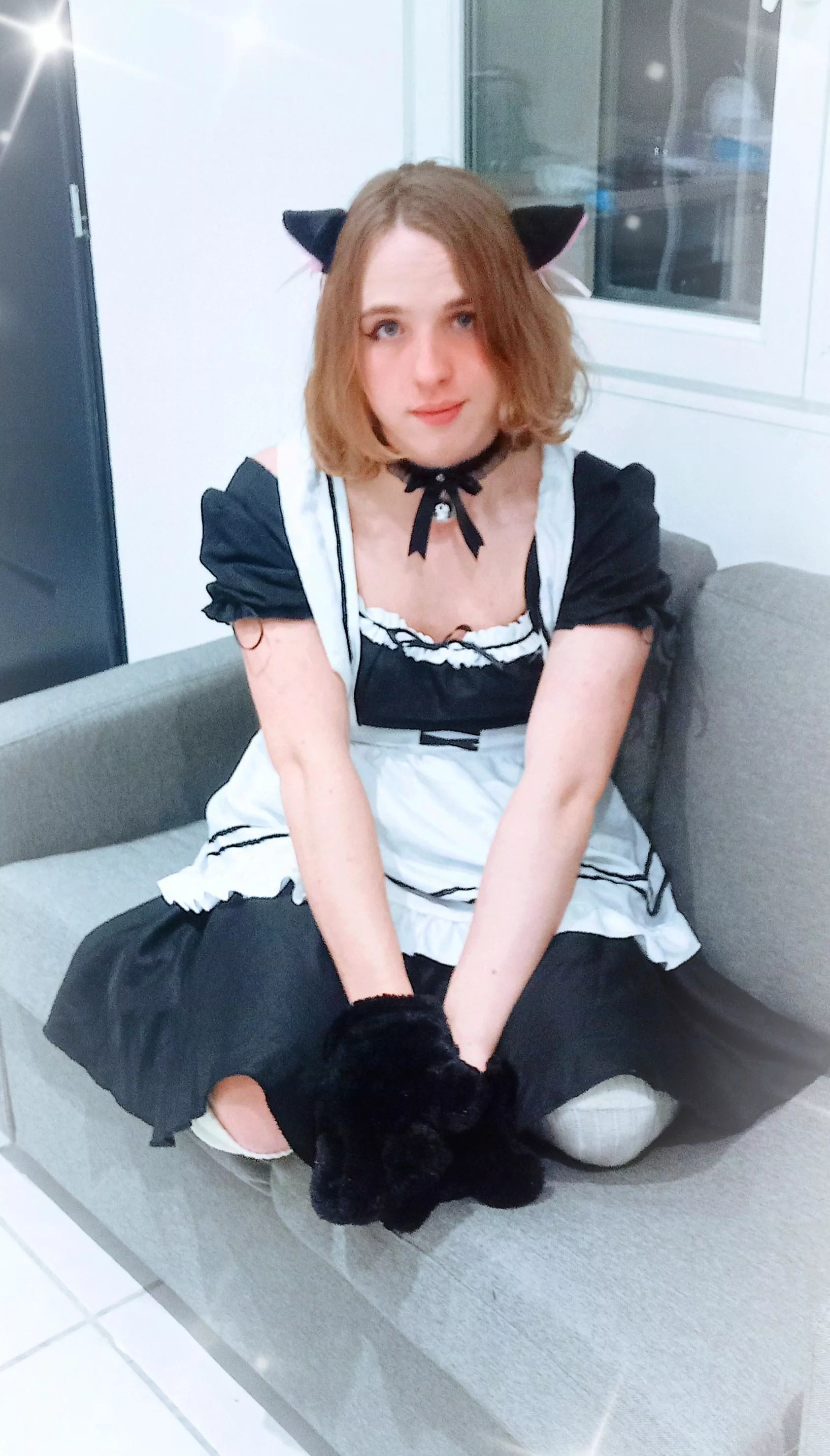 Thought i looked cute as a Cat Maid 🤭