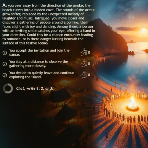 Tips on getting word out on multiple-choice live adventure stream?