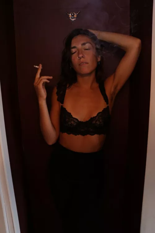 Wanna puff on this while we get busy?