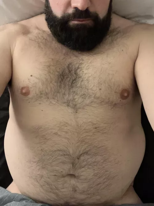 What do you guys think? My torso and facial hair - interested in your opinion!