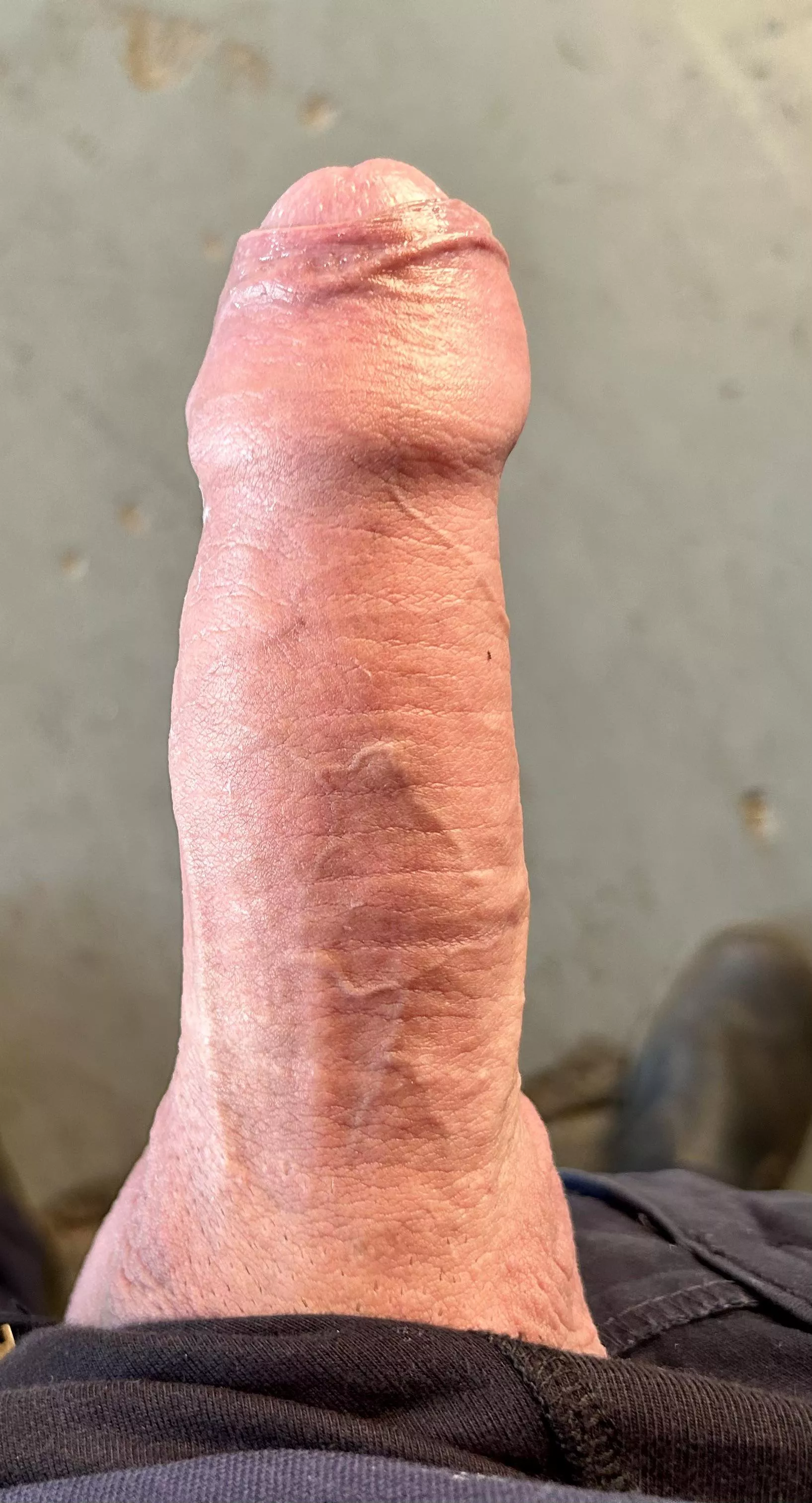 Will you back up onto this piece of uncut man meat?