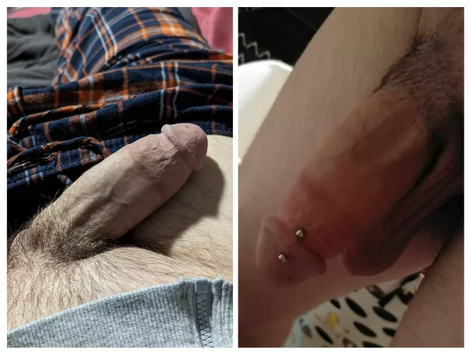 With or without the piercing?