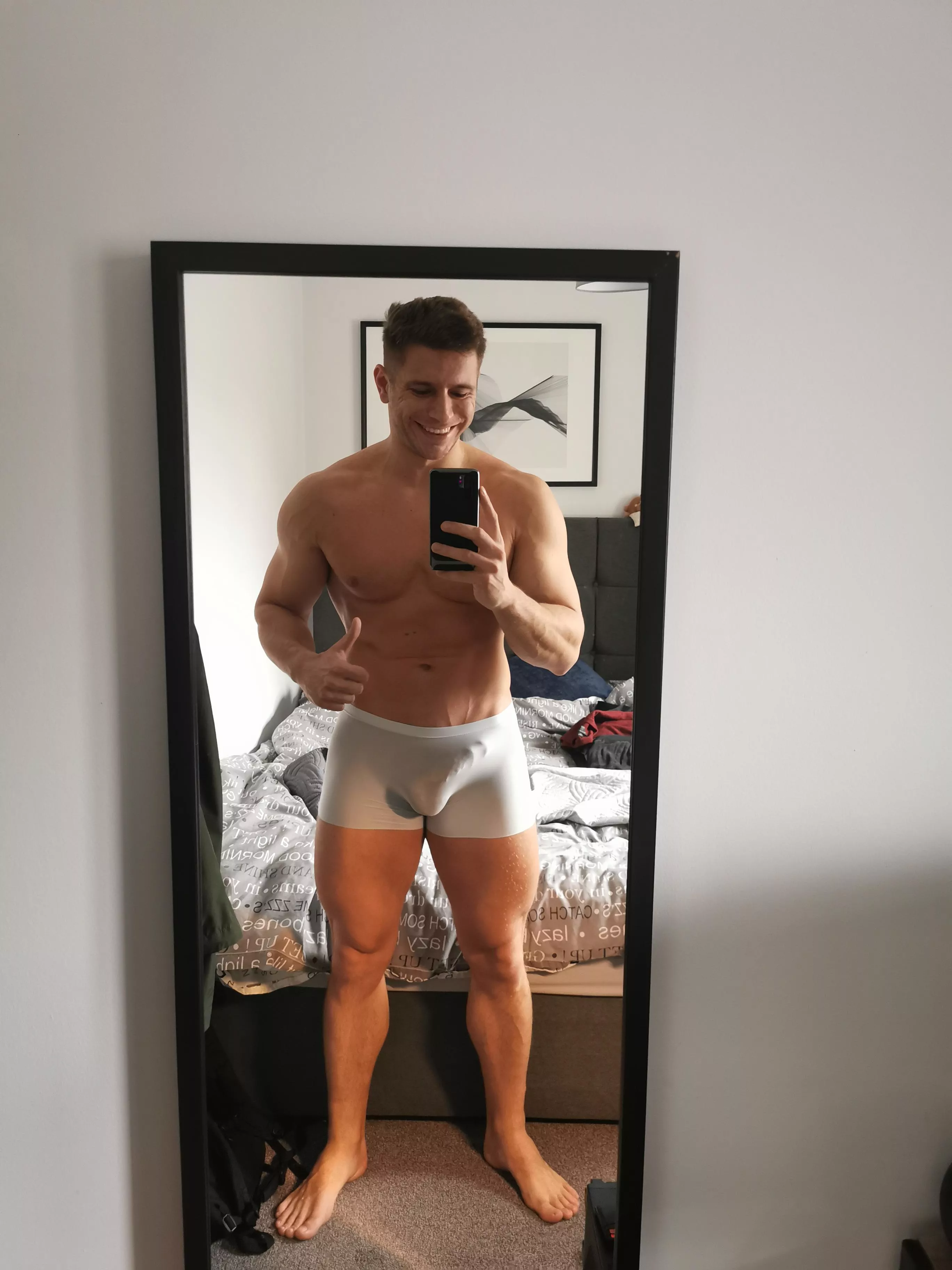 Would you mind me walking around in these undies? 😈