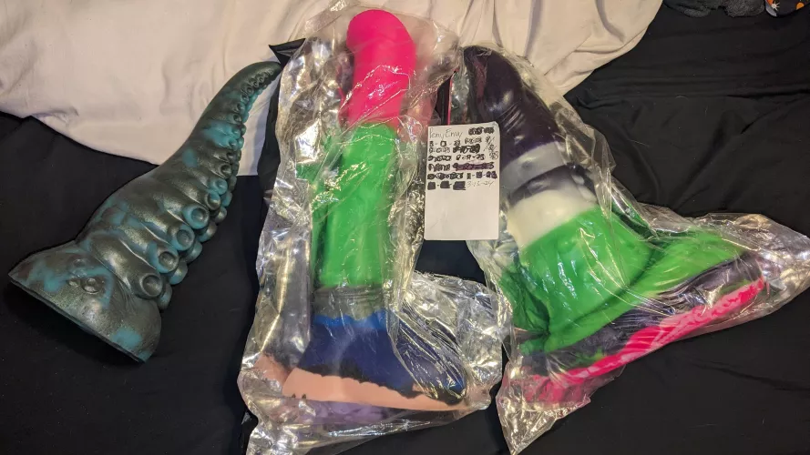 WTS XL Chance Flared, Demon Dick, and Ika with suction cup. $200 ea + shipping