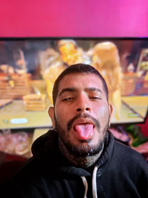 You can deposit your milk on my face.