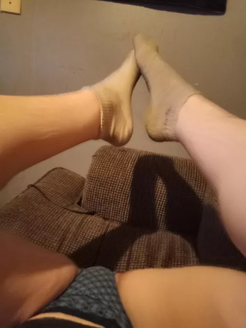 $40 for two pairs of stinky, sweaty socks!! Includes vid as well! Who's claiming?! TONIGHT ONLY!