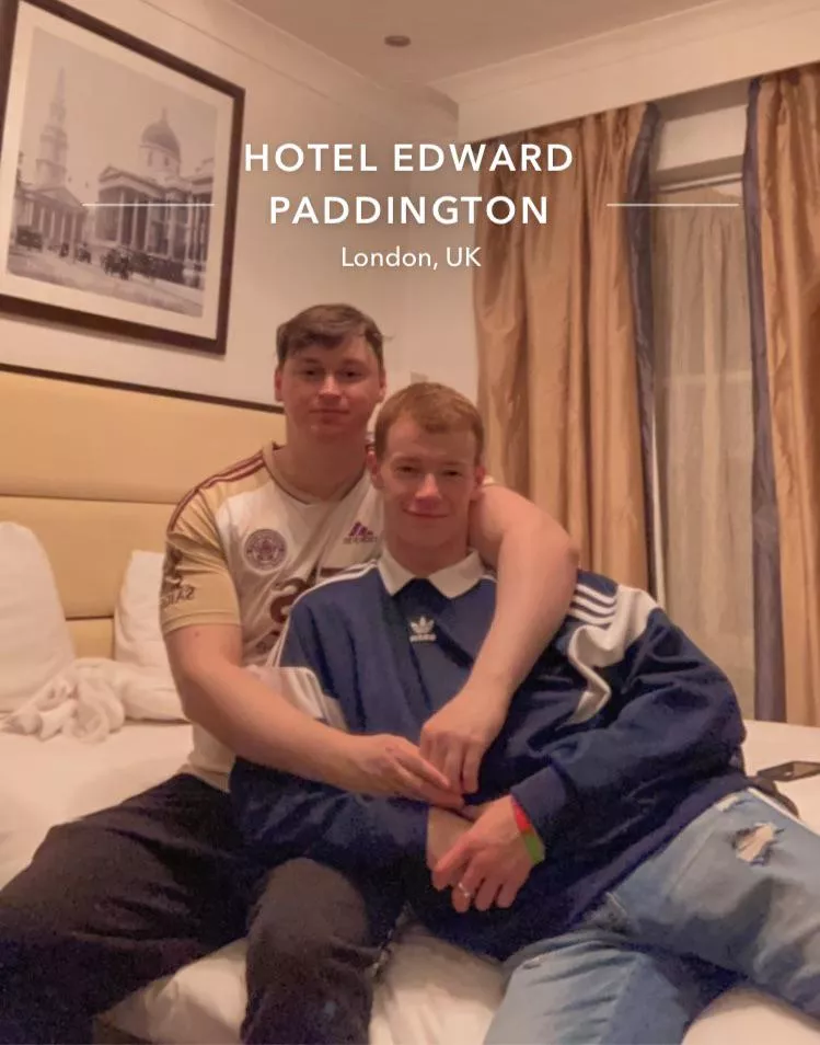 A great moment of joy staying with my gay friend in London 25 & 21