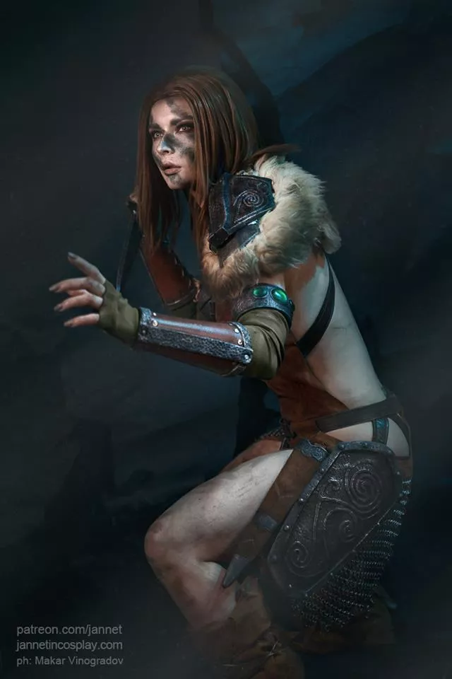 Aela the Huntress (Skyrim), cosplay by JannetIncosplay.~