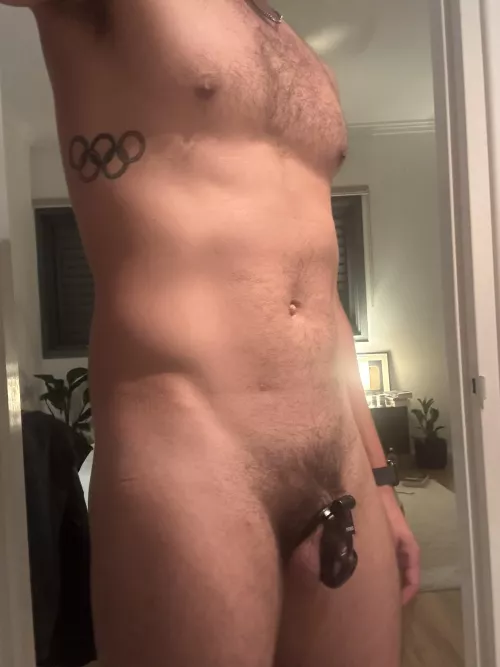 Being locked feels so right