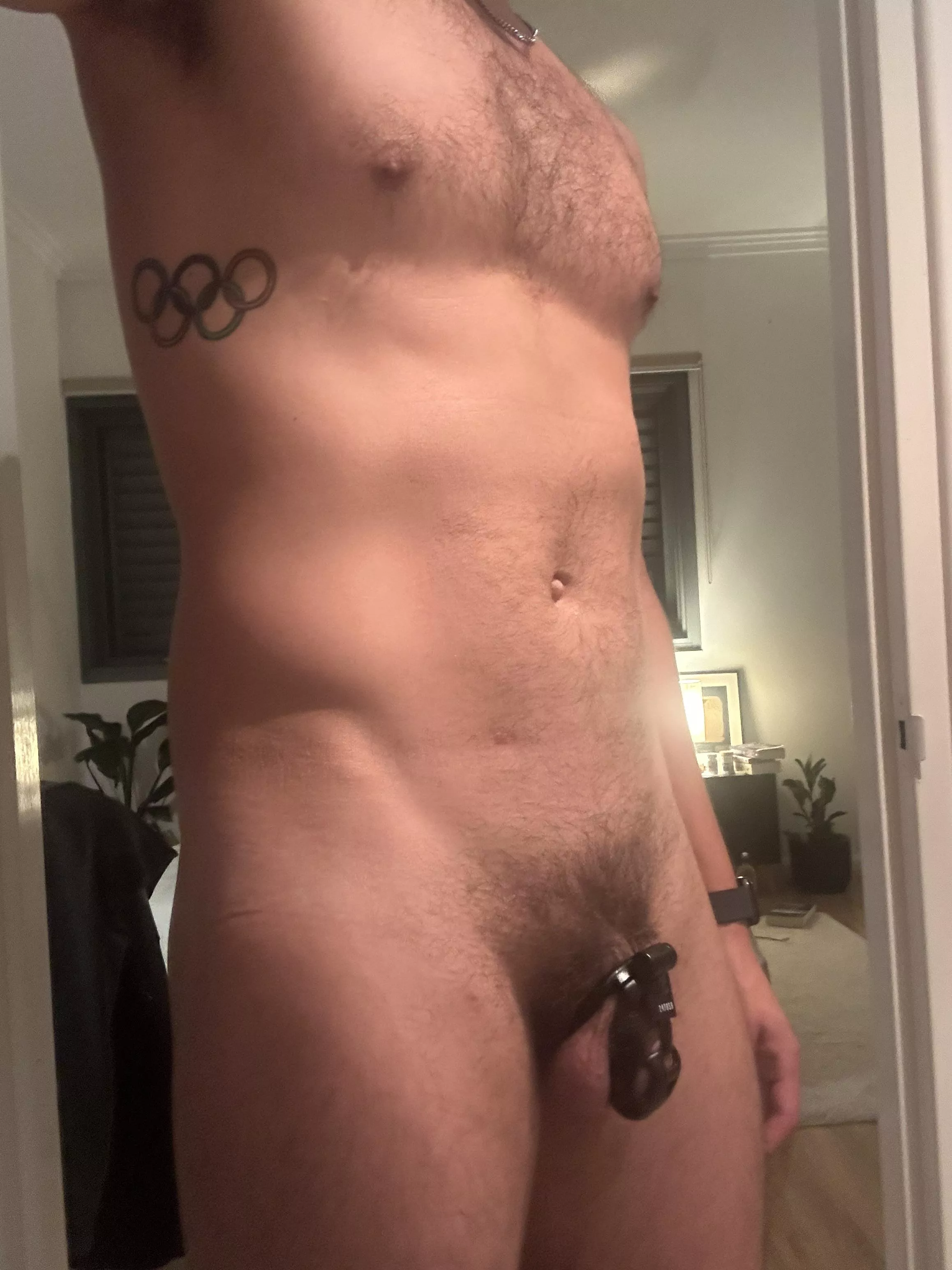 Being locked feels so right