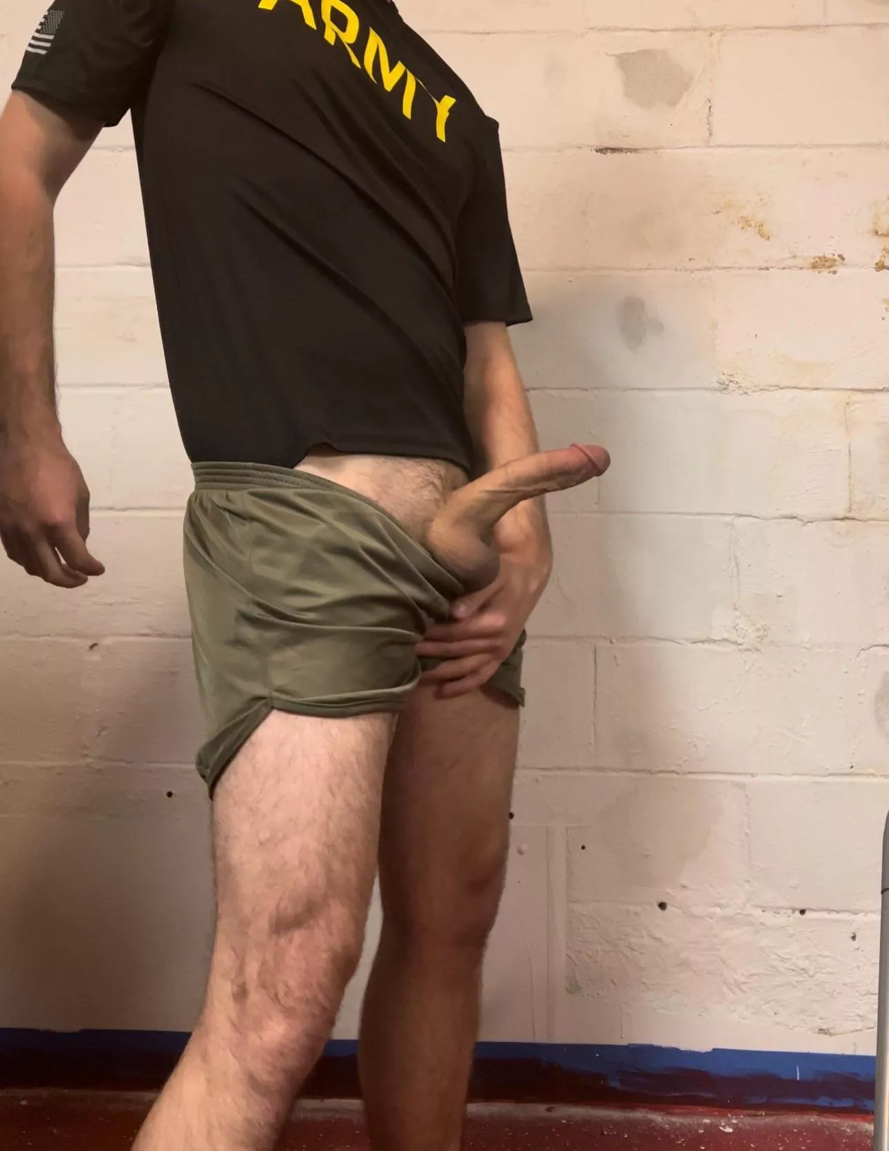 Bend over for this army soldier 