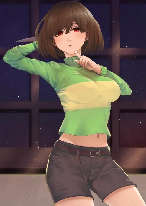 Big [Chara] being gorgeous