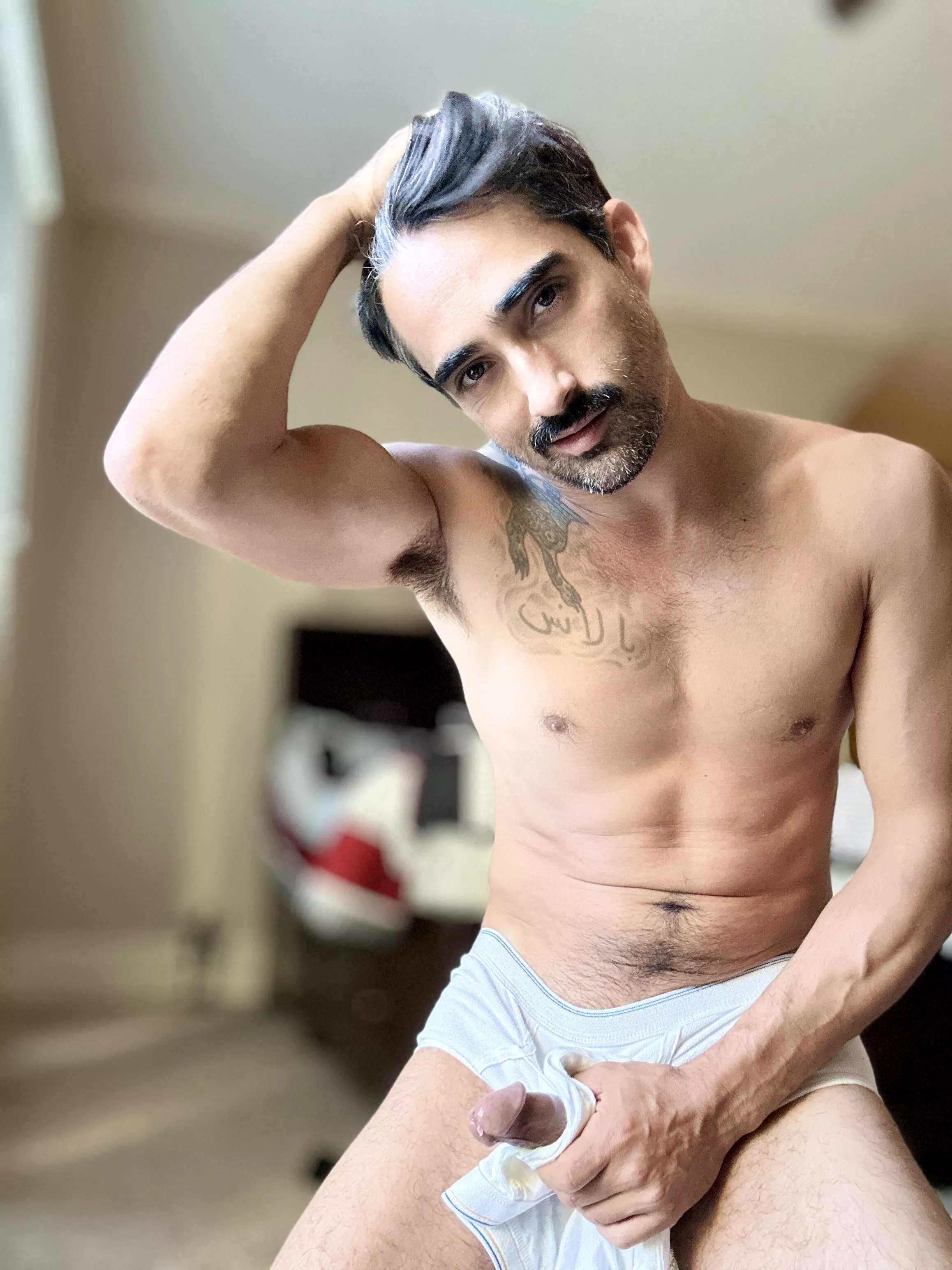 Bulging hard in my briefs