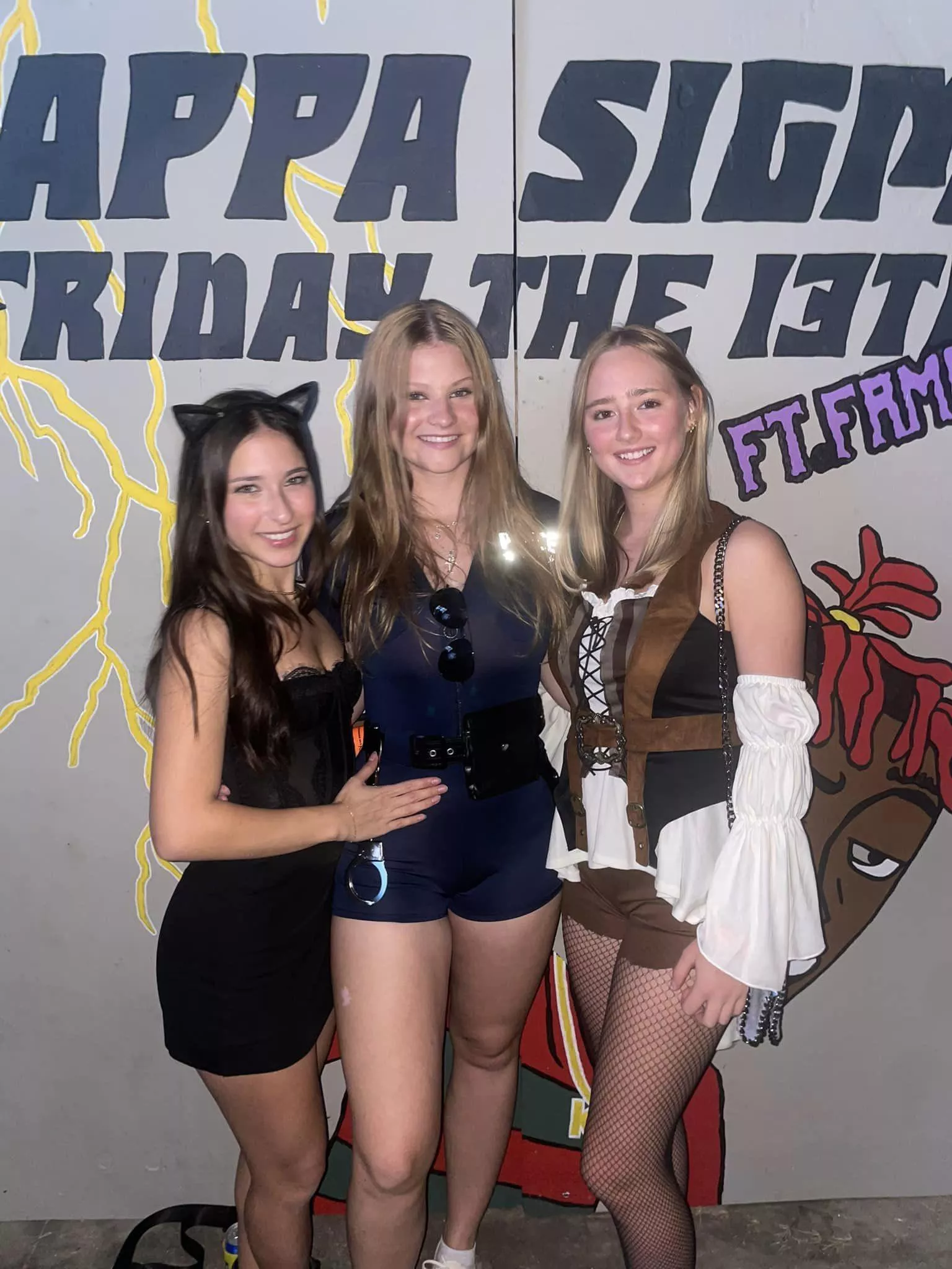 Cat ears police and?