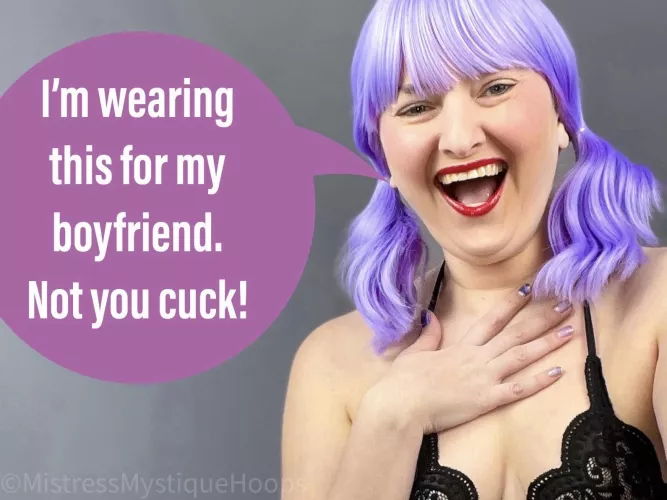 Cucks don't deserve to see me in sexy lingerie!