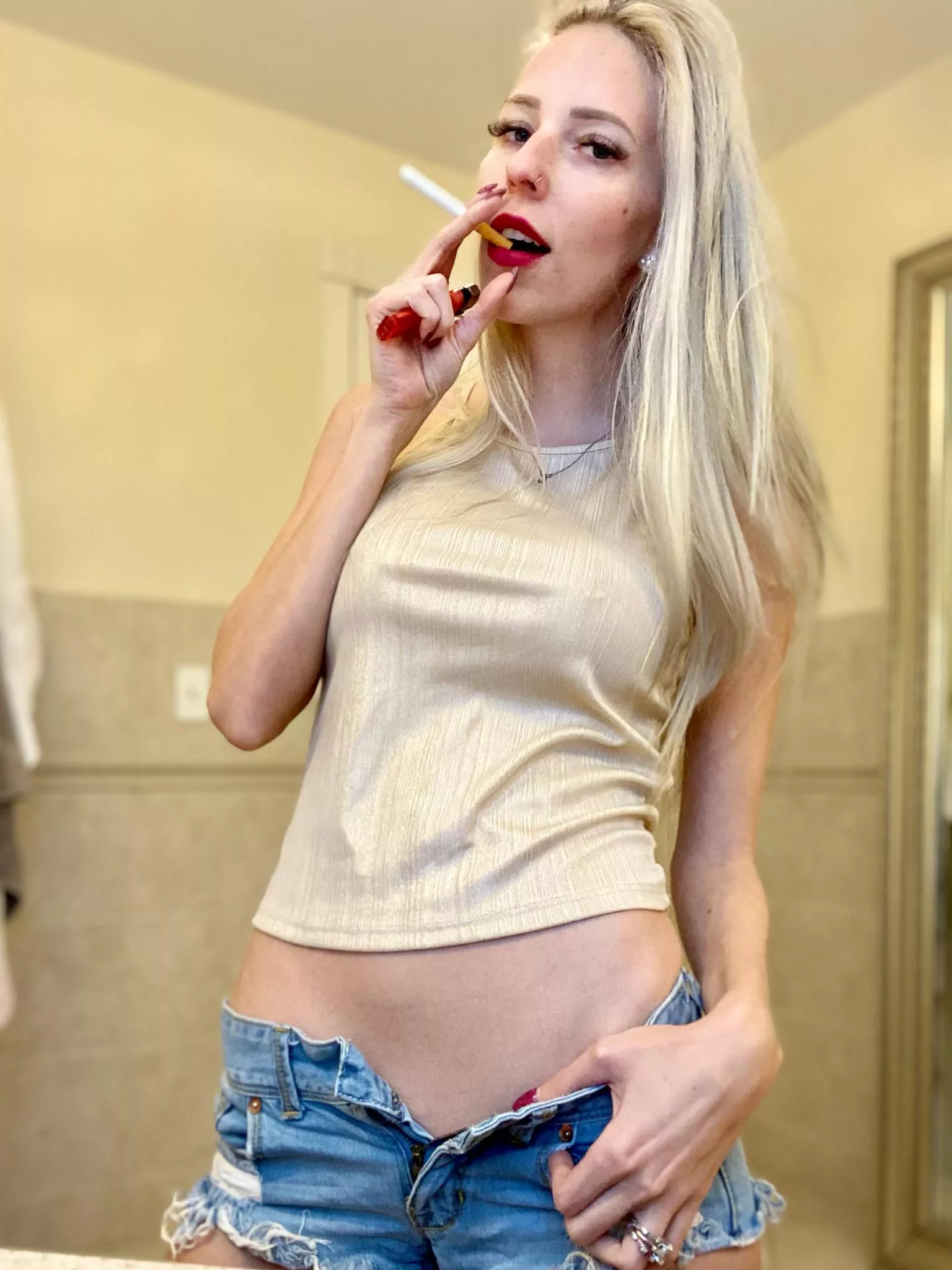 Do you mind if I smoke ;-) nudes by jjmich8008