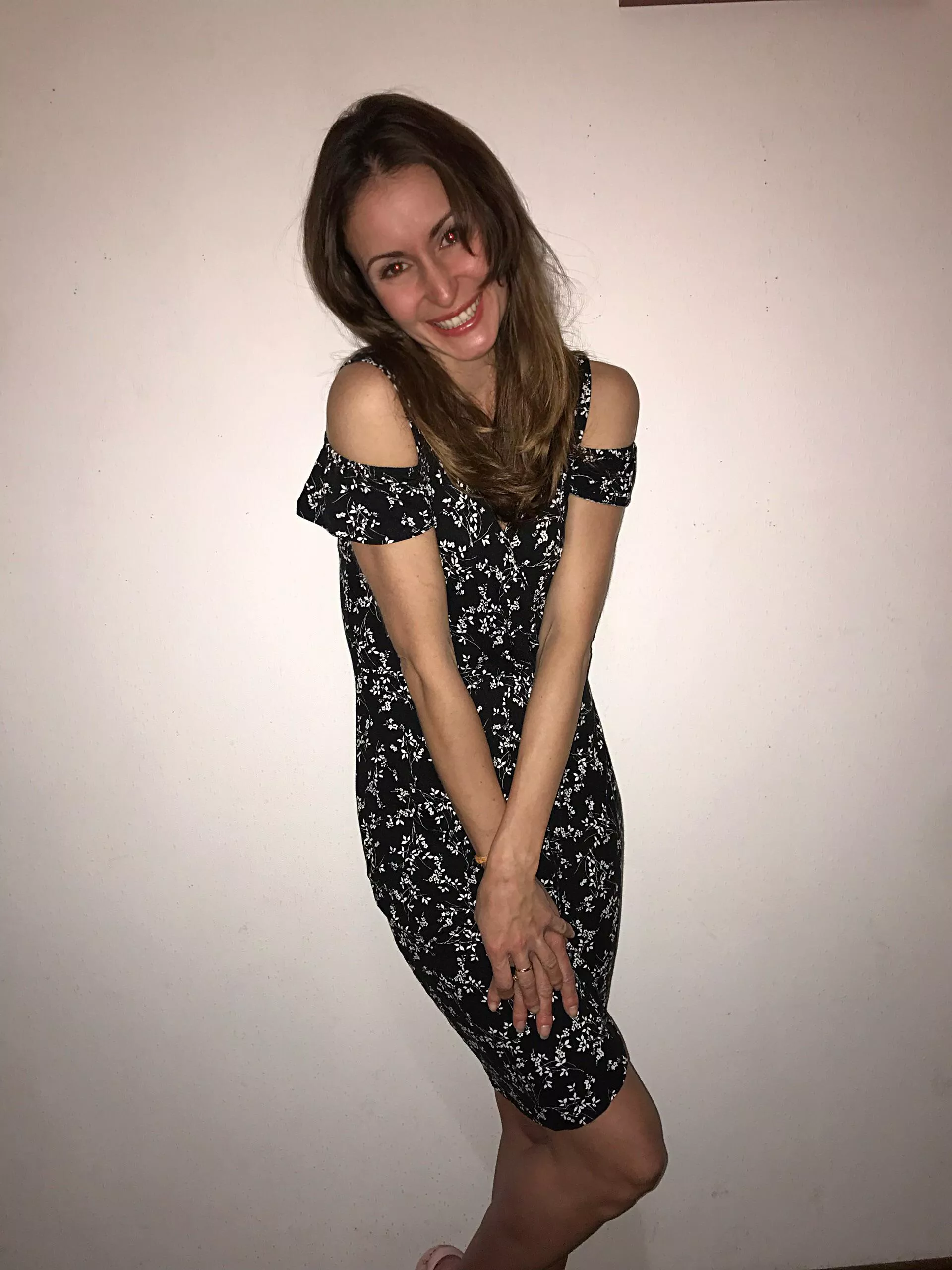 Don't look so passionately, otherwise I'm starting to feel shy.