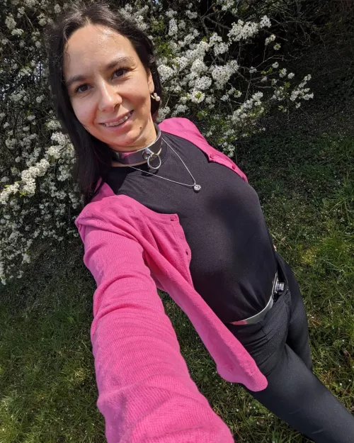 Enjoying the spring weather 😊☀️🌸