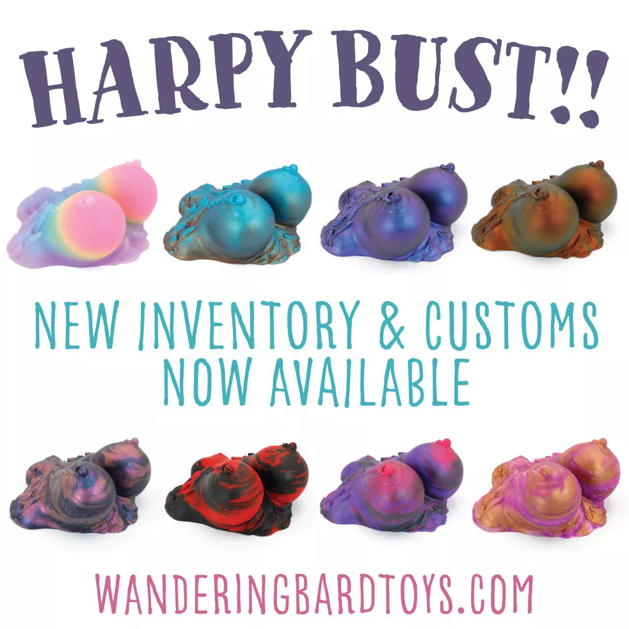 Harpy Bust at The Wandering Bard!!