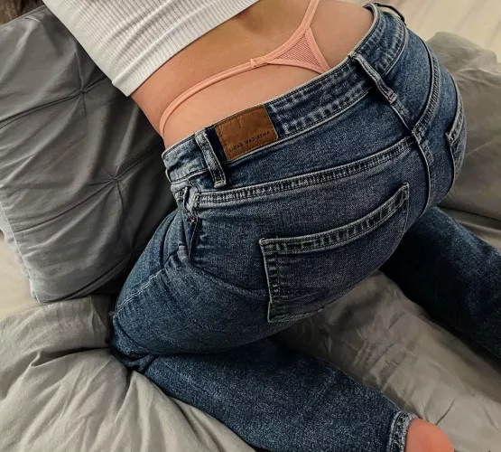 I love how thongs make my ass look, hope you like it too! :)