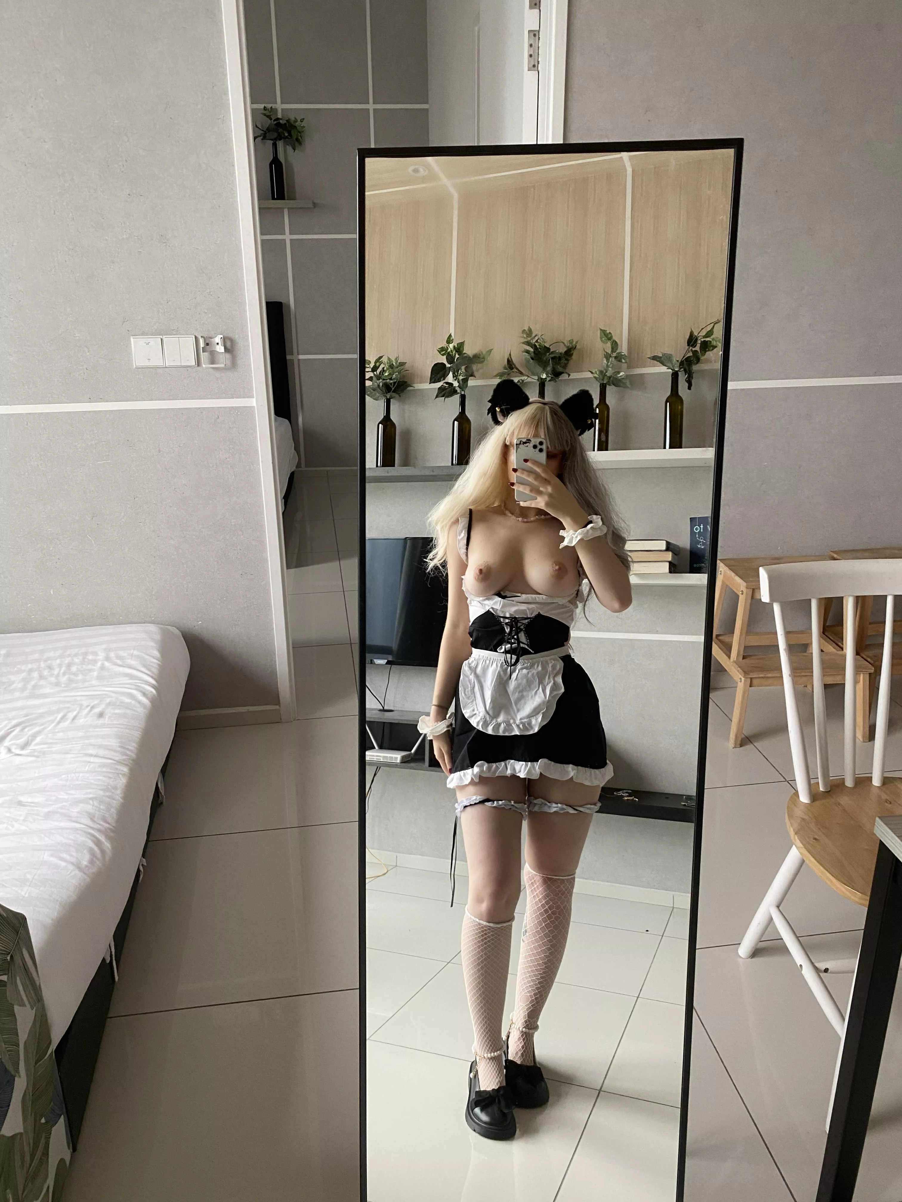 I need you to suck on these pale titties