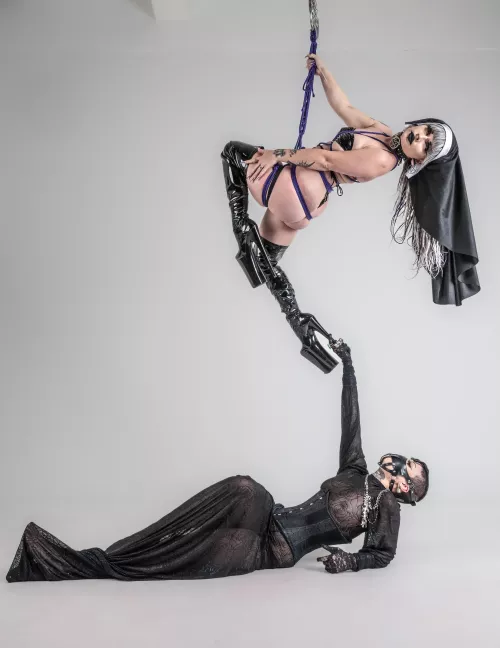 I’m a little tied up at the moment [F]