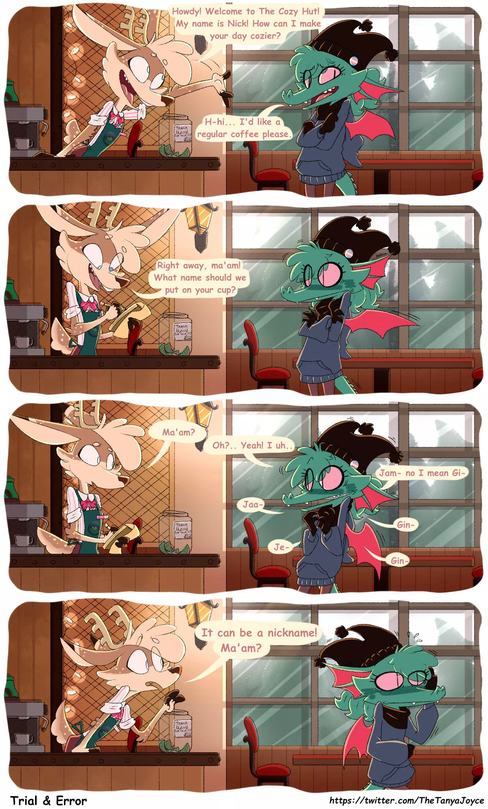 Is that all ma'am? (by @TheTanyaJoyce on Twitter)