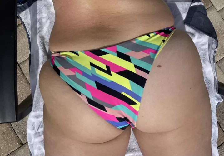 It was a pool kinda day