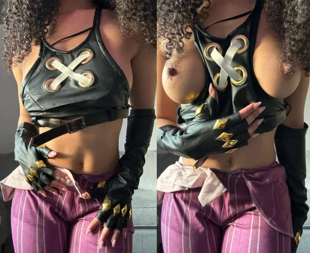 jinx arcane version from league of legends by petitelady18