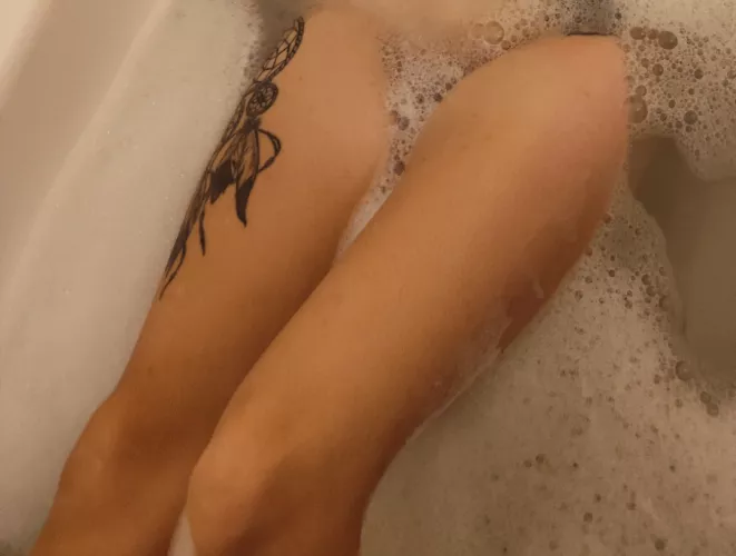 Just a good soak after being folded in half