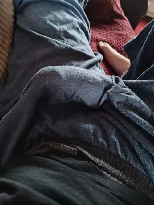 Just chilling and he popped up to say hello so thought I'd share...