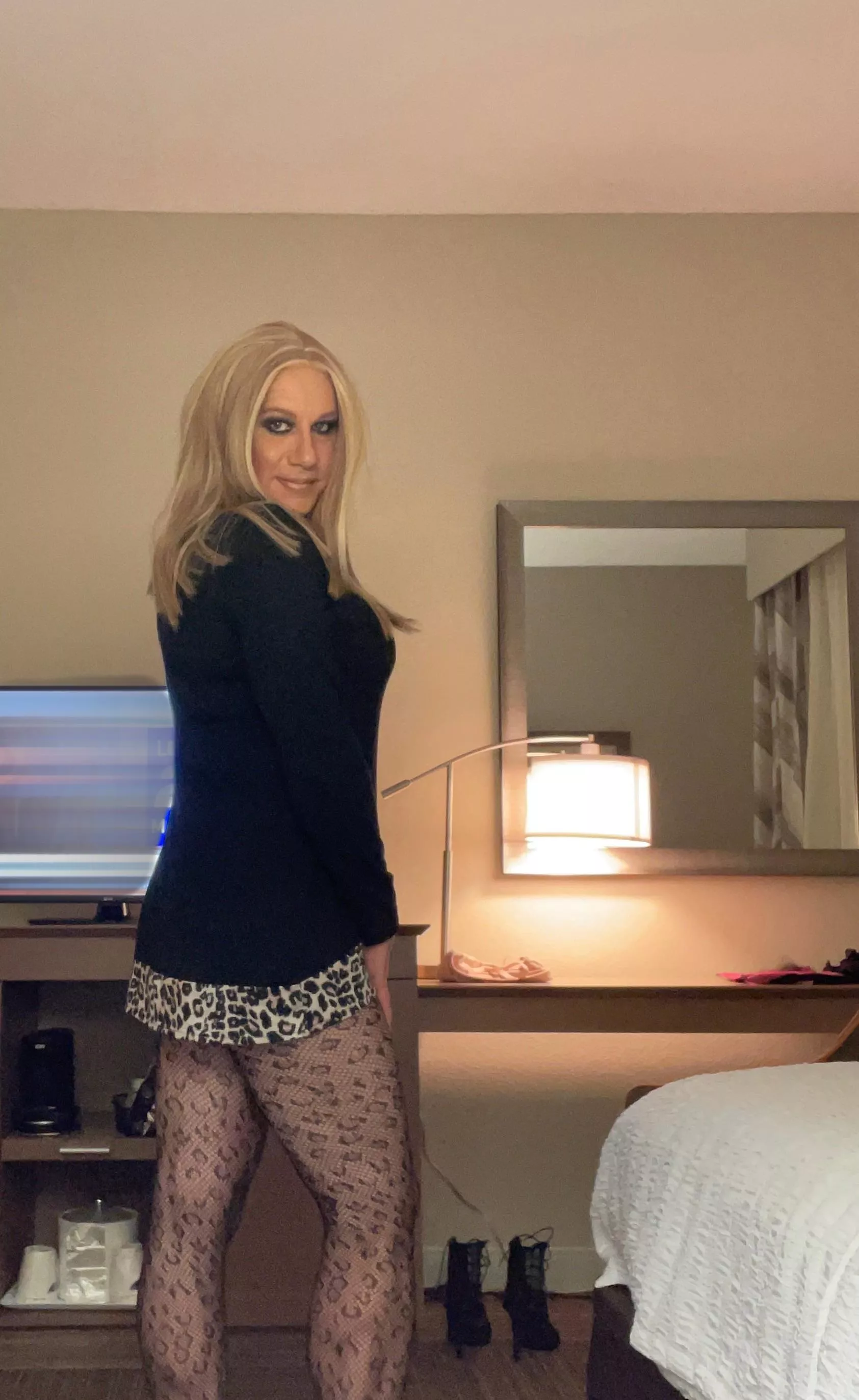 Love my feminine side. Hopefully I pulled it off.