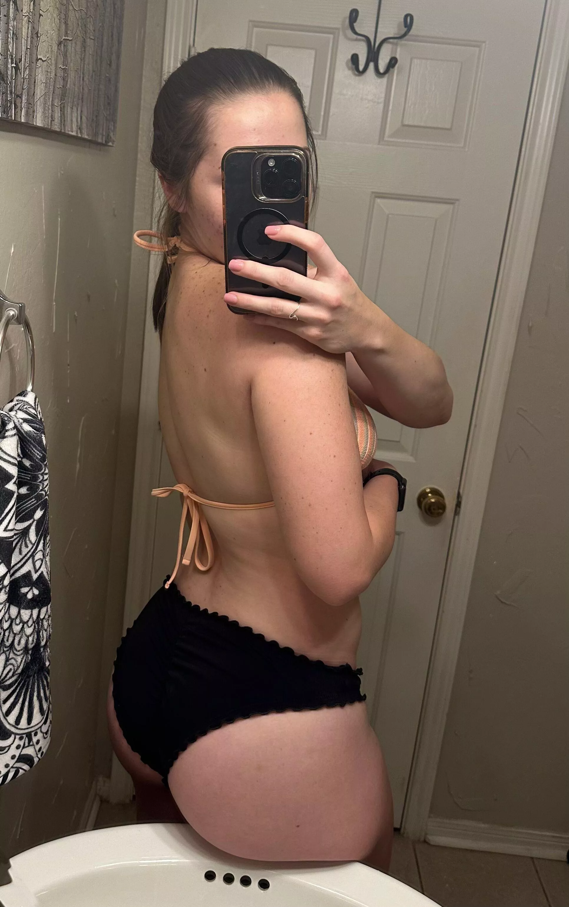 lucky for you, I bought smaller bottoms for this summer