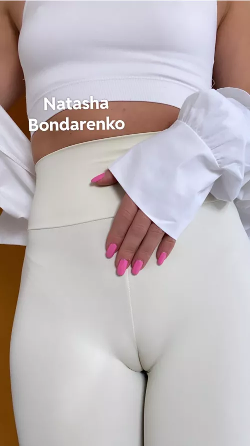 My front view in white