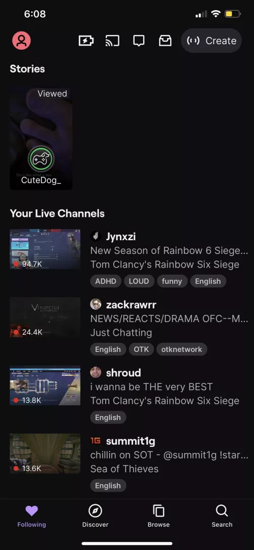 Please let us disable twitch stories