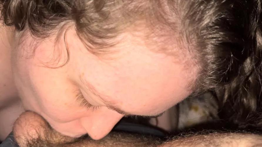 Should I also try to fit his balls in my mouth?