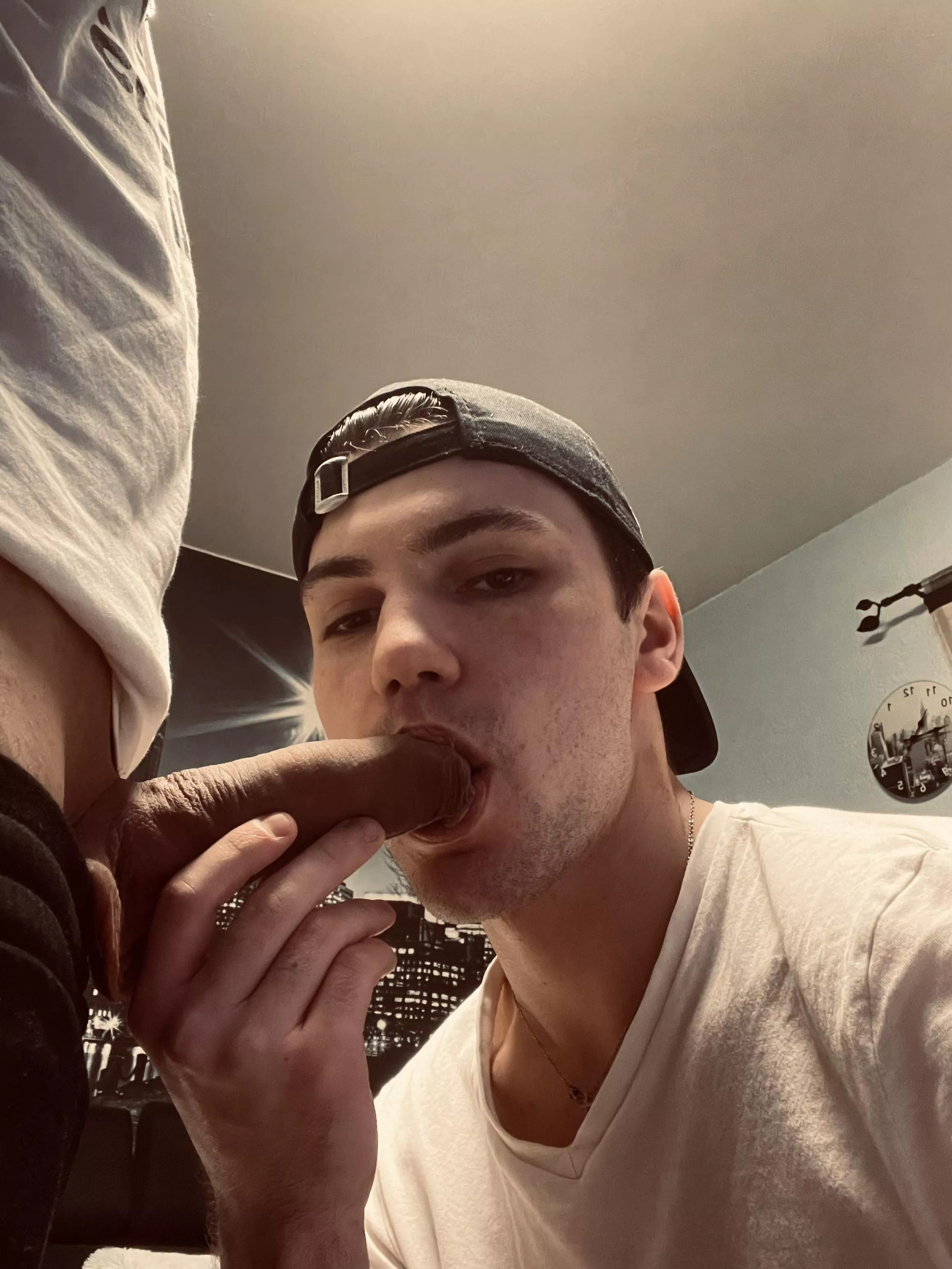 Sucked his cock out💦😈