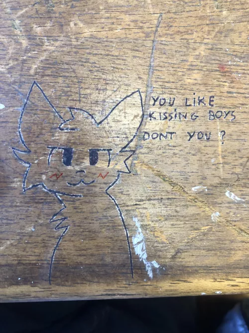 Vandalism at my school 😡