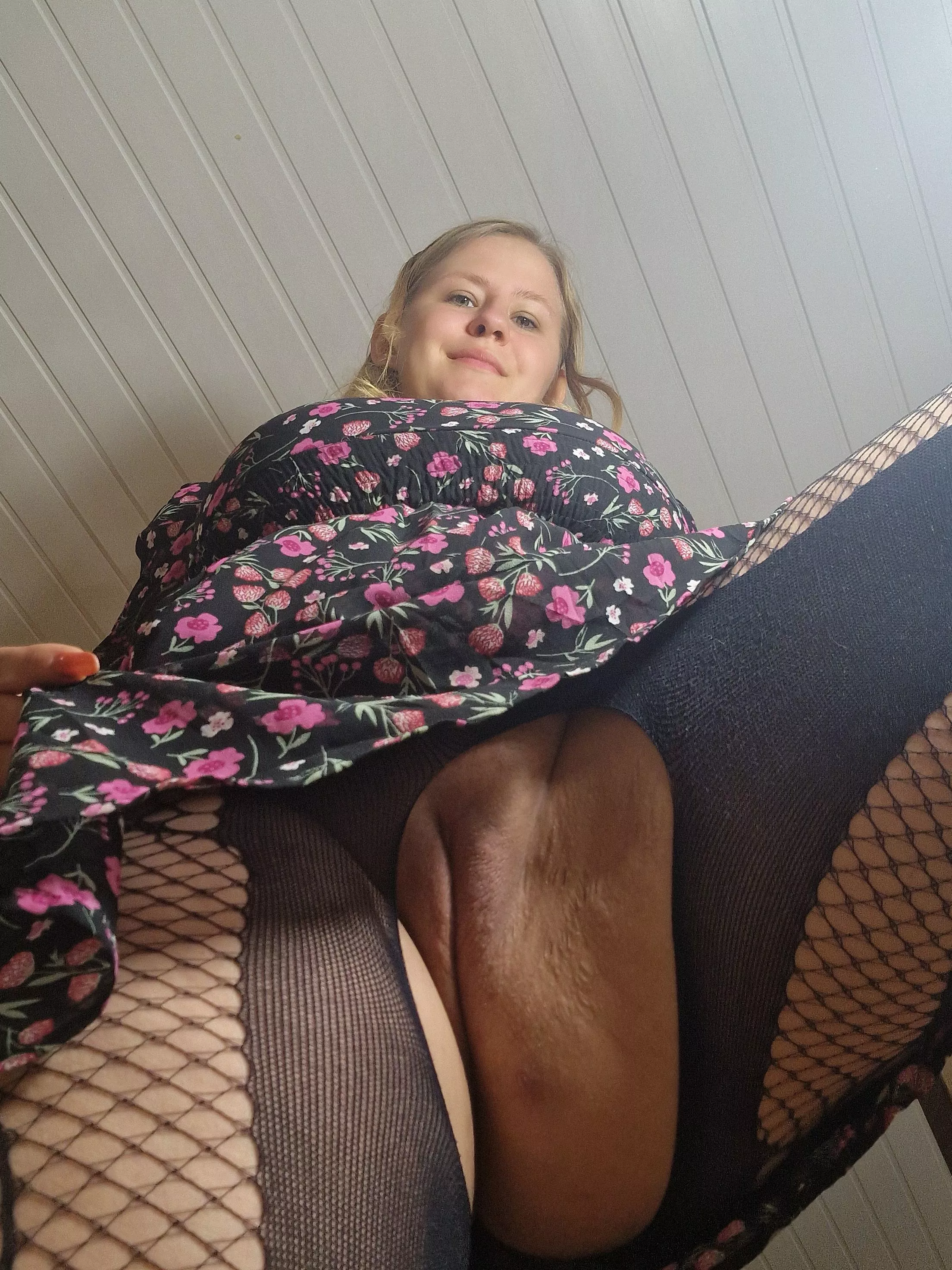 Well, it's just that the closer to spring, the less often I wear panties.