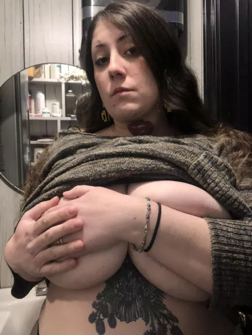 Work Bathroom Selfie