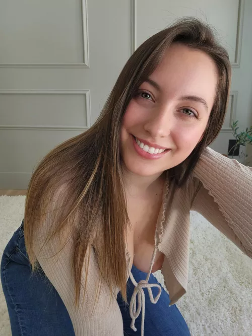 You can see it down this shirt so easy