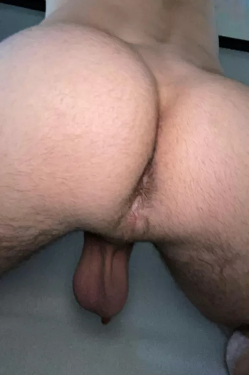 28. Young jock growing into his fuzzy butt. DM for snap