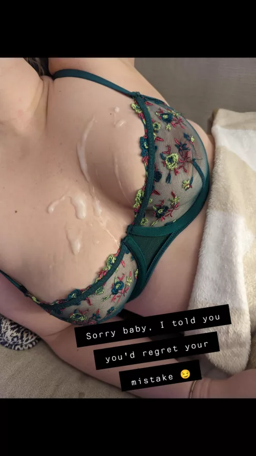 A punishment well served 😈