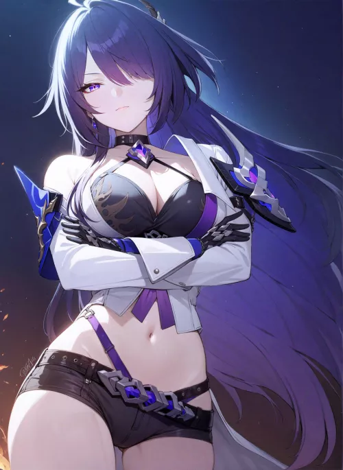 Acheron being too serious [Honkai Star Rail]